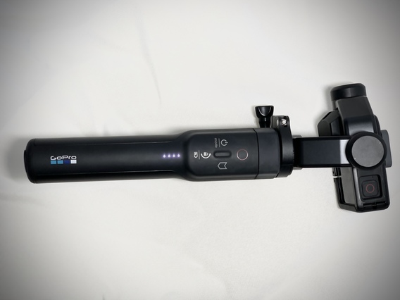 GoPro カルマグリップ（Karma Grip）にモバイルバッテリーで充電しながら行う長時間撮影（GoPro HERO6装着）