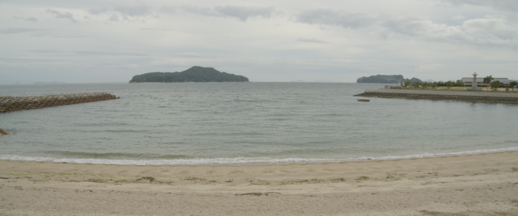 広島県呉市下蒲刈町の『梶ヶ浜海水浴場』