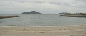 広島県呉市下蒲刈町の『梶ヶ浜海水浴場』